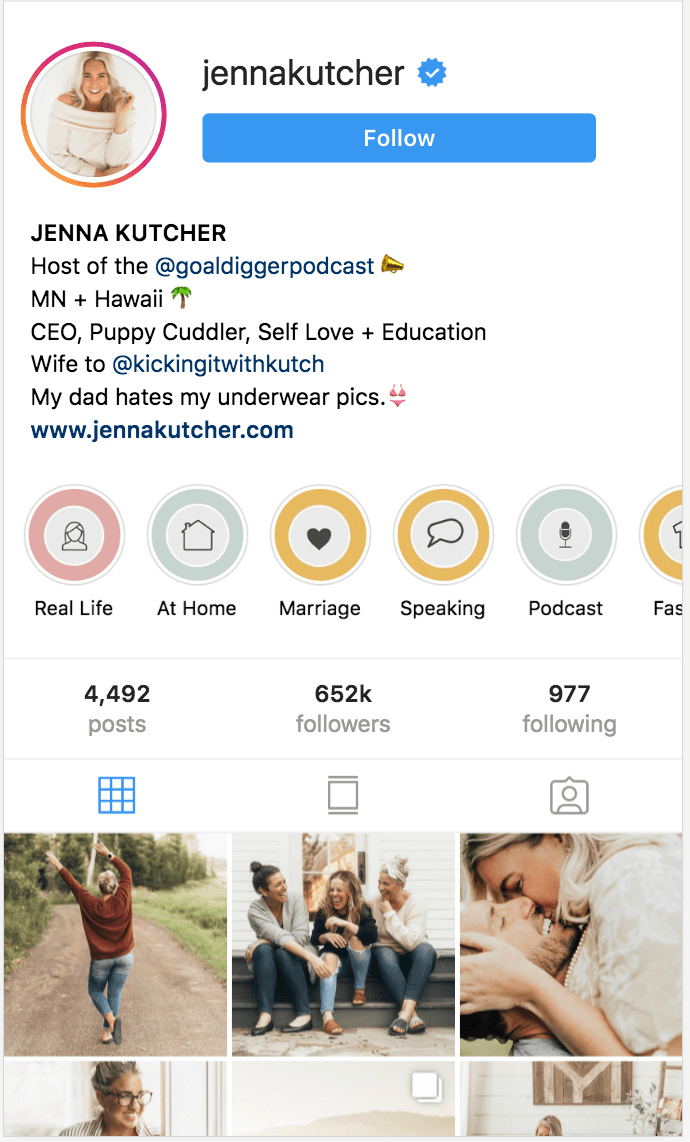 My Instagram accounts